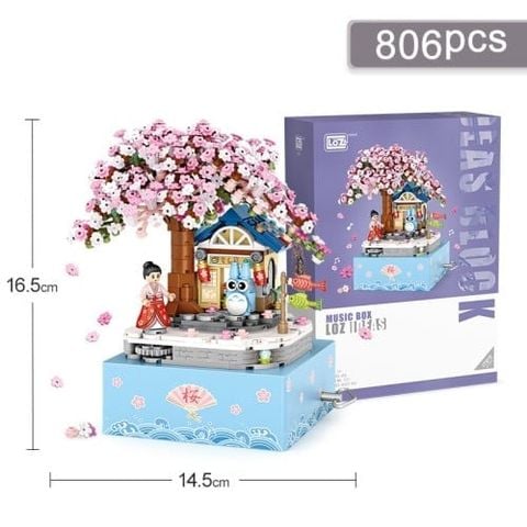 Đồ Chơi Lắp Ráp Cây Anh Đào Có Nhạc 806Pcs 1221 (Thnk088)