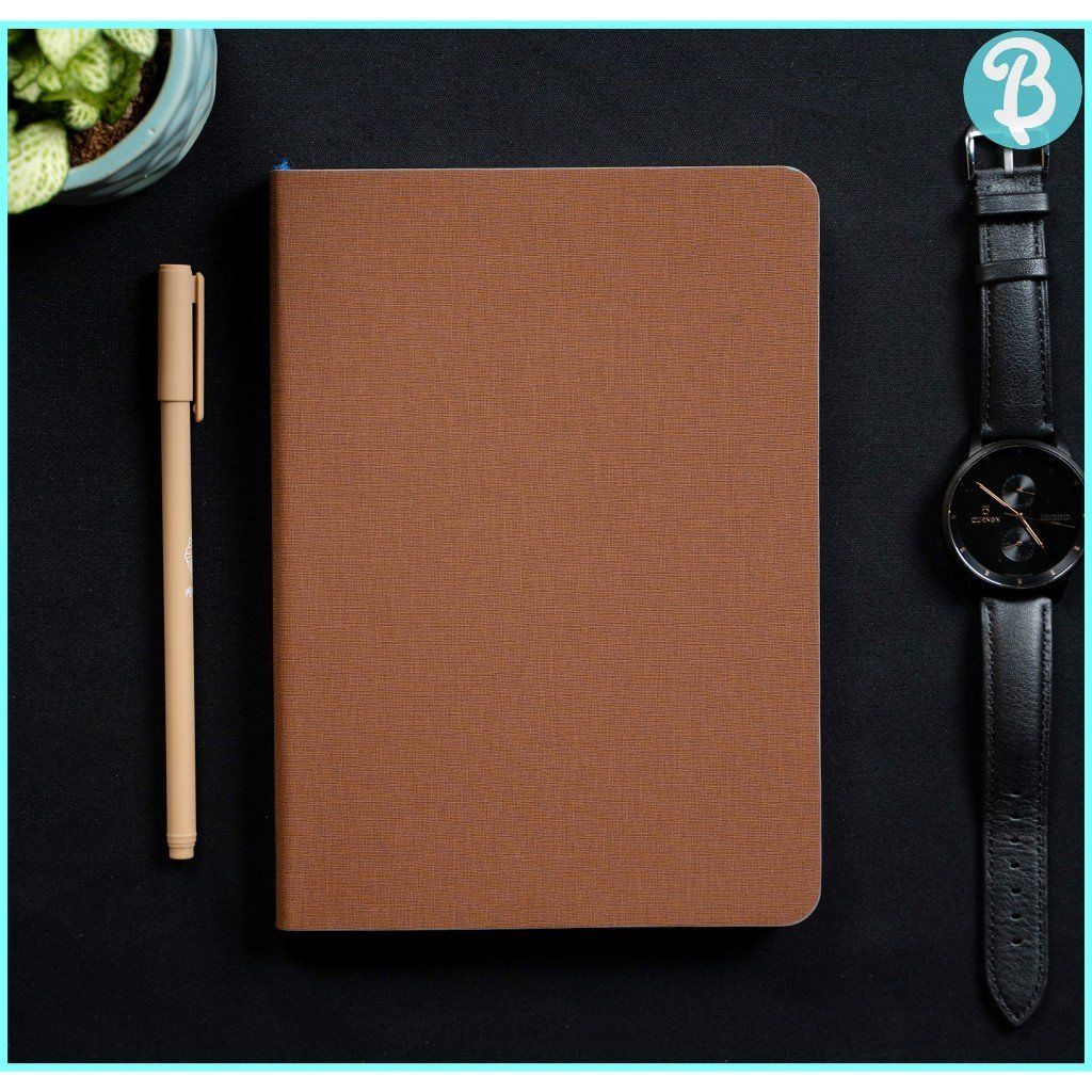 Sổ Da Cao Cấp A5 Bìa Mềm MEL-GM45 ANTIQUE COFFEE