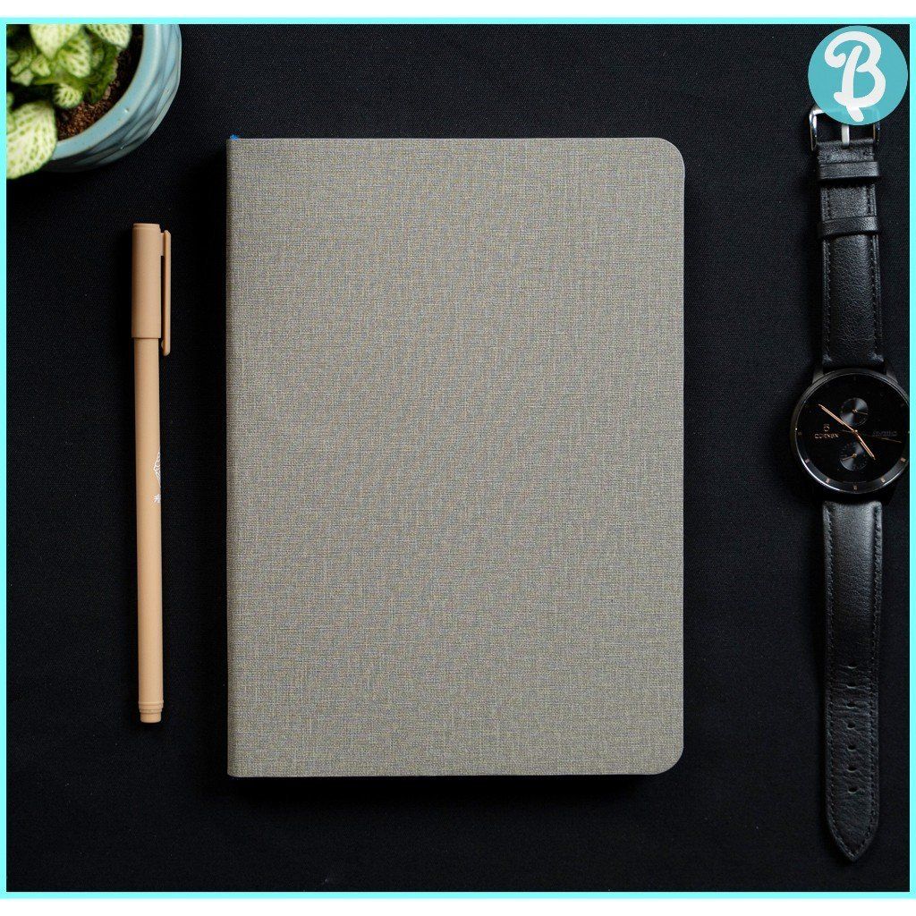 Sổ Da Cao Cấp A5 Bìa Mềm MEL-GM48 GREY