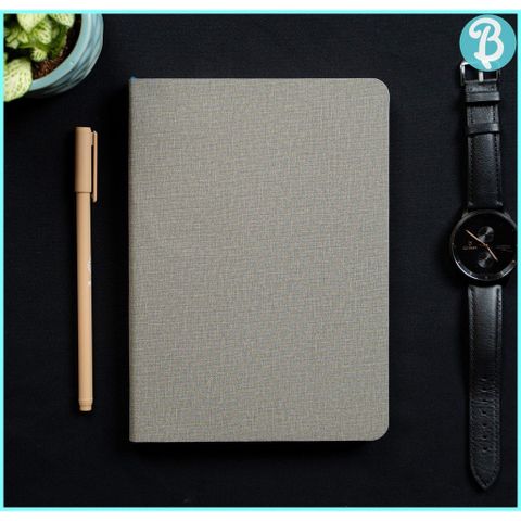 Sổ Da Cao Cấp A5 Bìa Mềm MEL-GM48 GREY