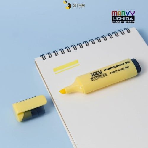 Marvy Viết Dạ Quang  55 Pastel Vàng (0463-Vtqa)