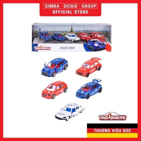 Majorette Xe Mô Hình French Touch 5 Pieces Giftpack 212055012 (Simba)