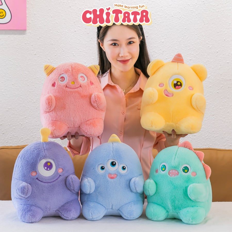 Đồ Chơi Thú Bông Quái Vật Nhỏ 30Cm Pnr002 Must Have