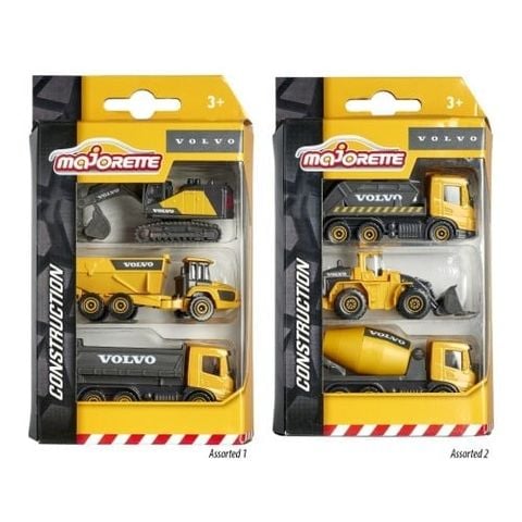 Majorette Bộ 3 Xe Mô Hình Volvo 212057284 (Simba)