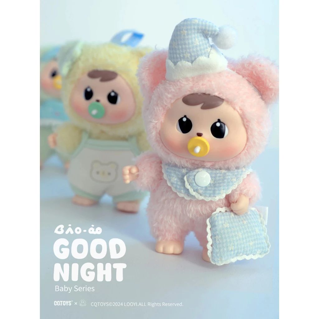 CQ Toys Bao-Ao Búp bê Chúc Ngủ Ngon 60021641 (Giao mẫu ngẫu nhiên)