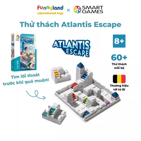 Smartgames Đồ Chơi Trí Tuệ Atlantis Escape SG 442 60018821