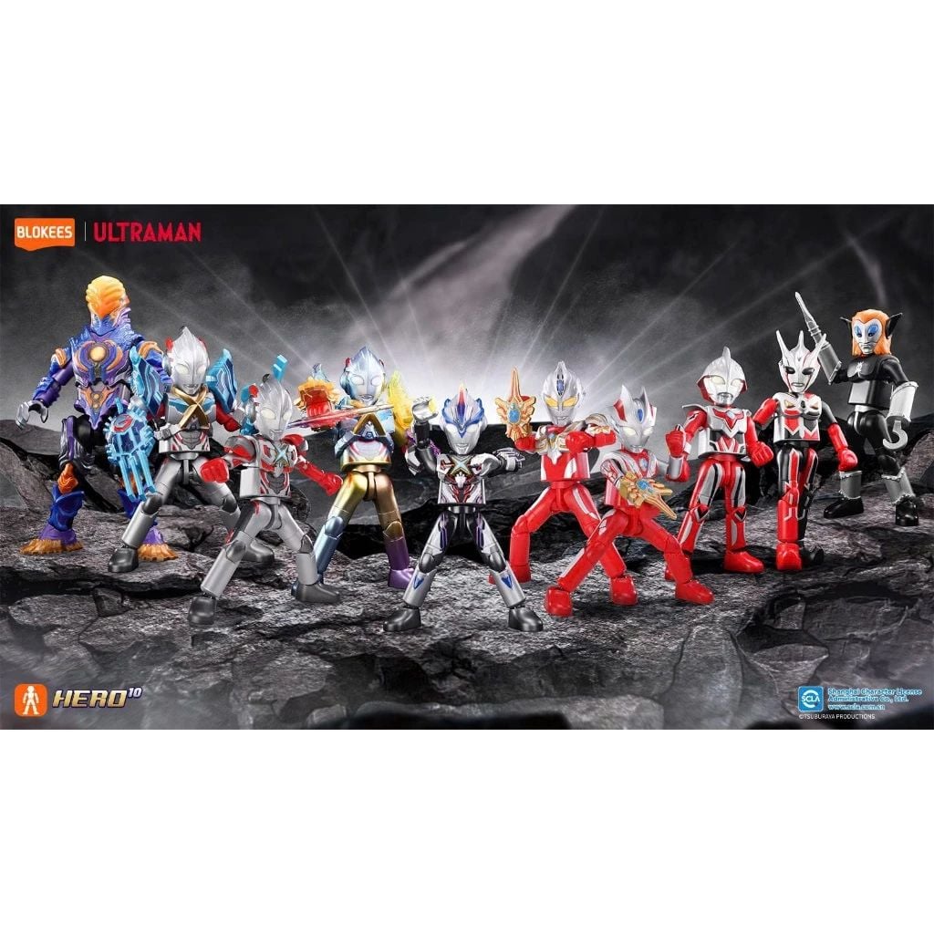 Blokees Mô Hình Trang Trí Ultraman - Gv15 - Hybrid Evolution EU13