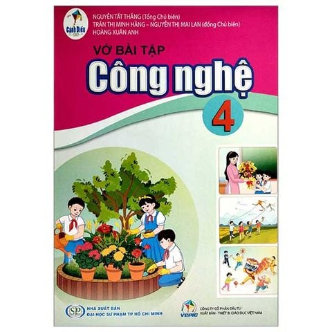Vở Bài Tập Công Nghệ Lớp 4 - Bộ Cánh Diều