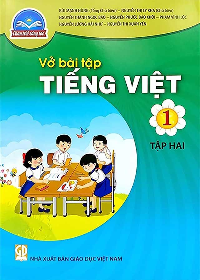 Vở Bài Tập Tiếng Việt Lớp 1 Tập 2 - Bộ Chân Trời Sáng Tạo