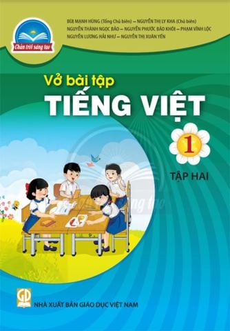 Vở Bài Tập Tiếng Việt Lớp 1 Tập 2 - Bộ Chân Trời Sáng Tạo