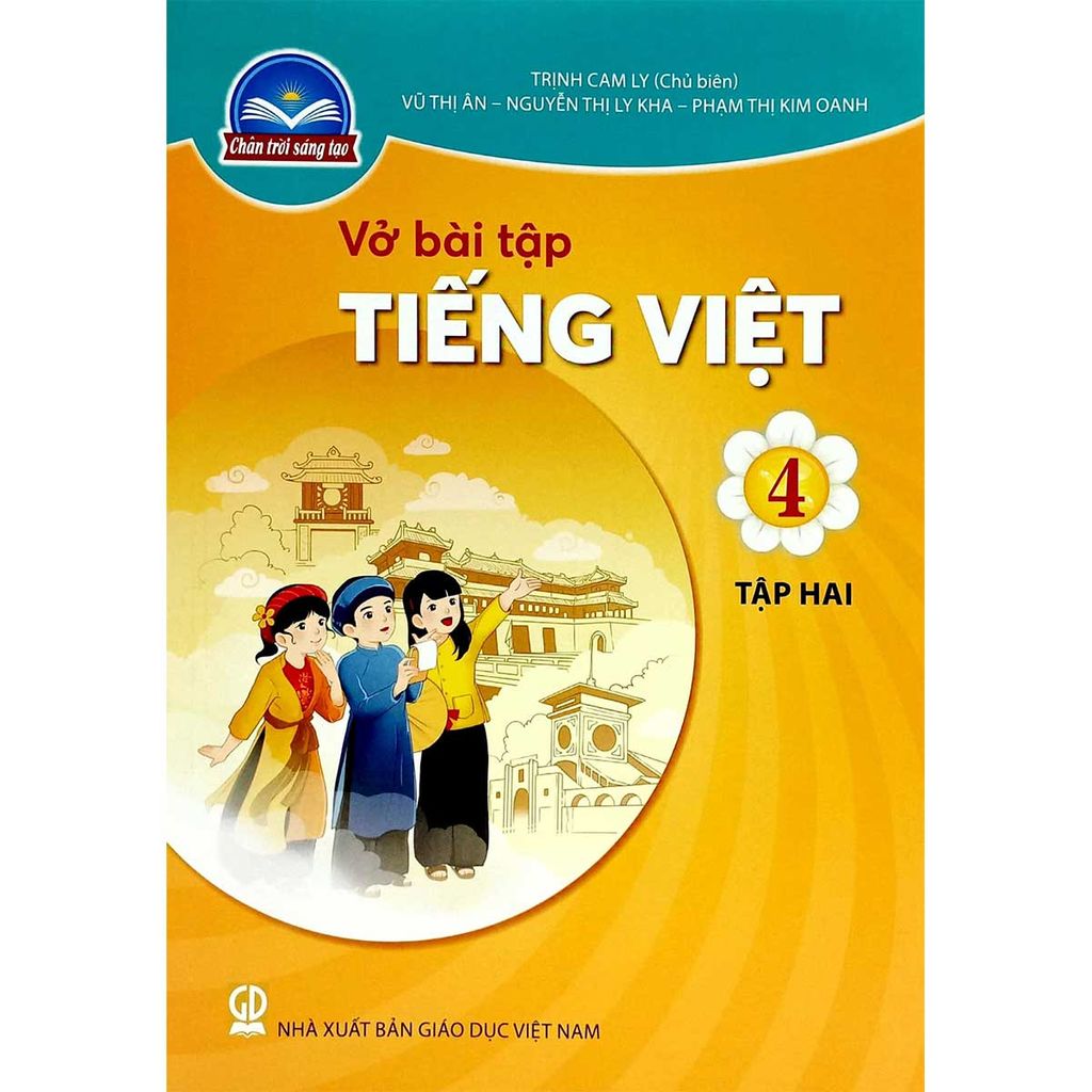 VỞ BÀI TẬP TIẾNG VIỆT 4/2  (2023- CTST)