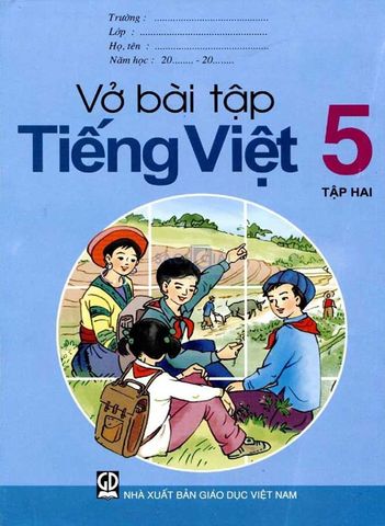 Vở Bài Tập Tiếng Việt Lớp 5 - Tập 2