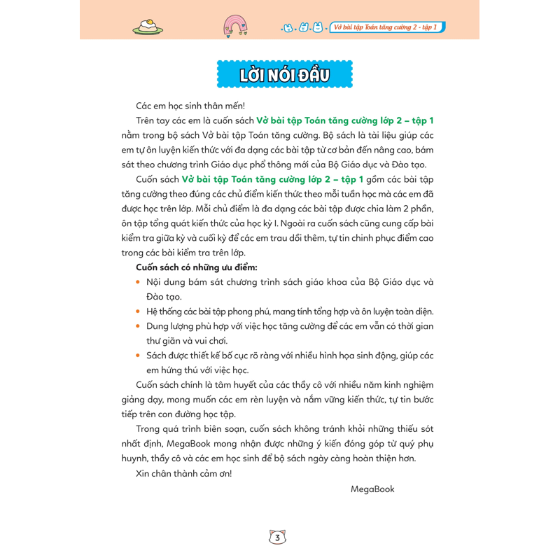 Vở Bài Tập Toán 2 Tăng Cường Tập 1