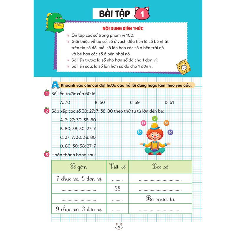 Vở Bài Tập Toán 2 Tăng Cường Tập 1