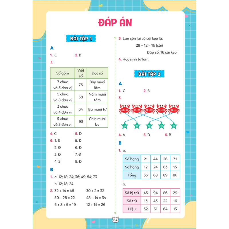 Vở Bài Tập Toán 2 Tăng Cường Tập 1