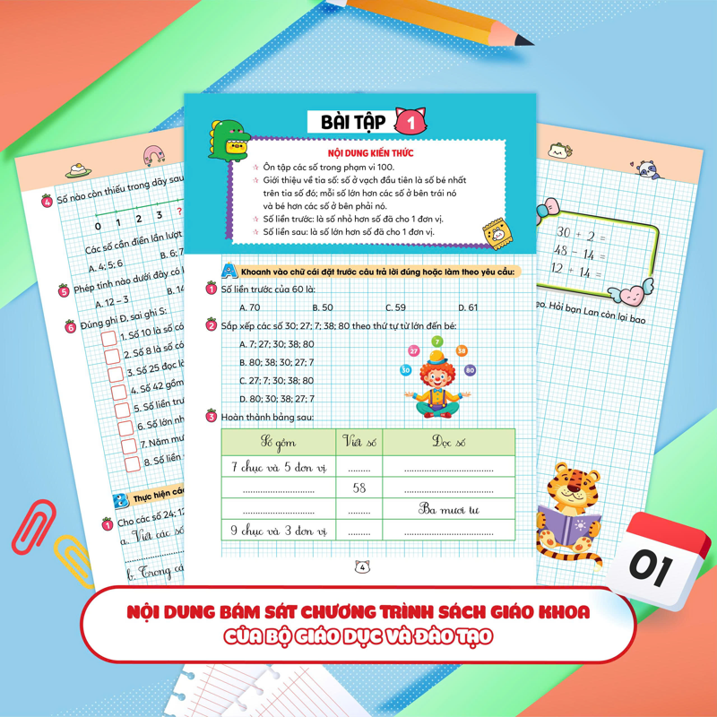 Vở Bài Tập Toán 2 Tăng Cường Tập 1