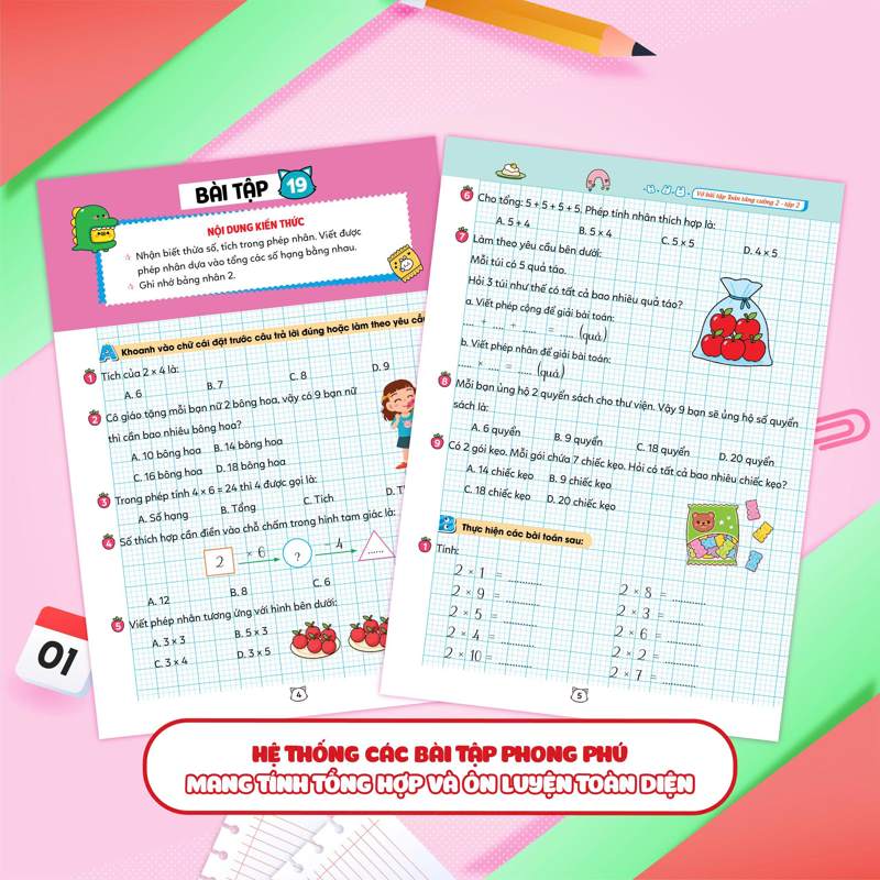 Vở Bài Tập Toán 2 Tăng Cường Tập 2