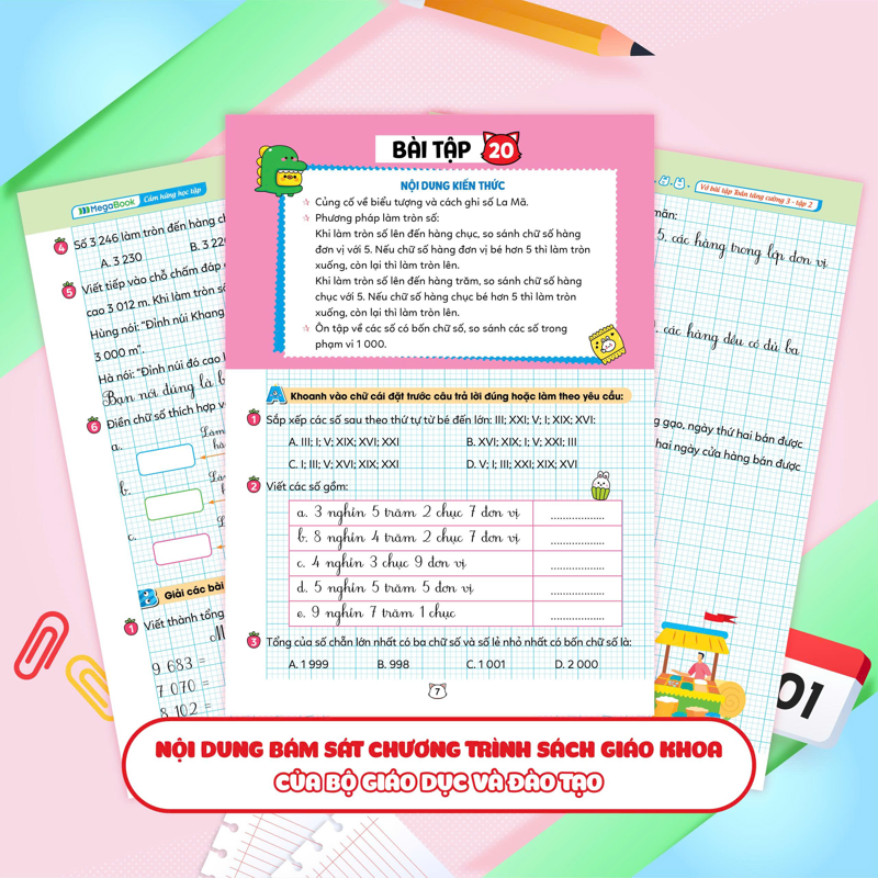 Vở Bài Tập Toán 3 Tăng Cường Tập 2 (Tb)