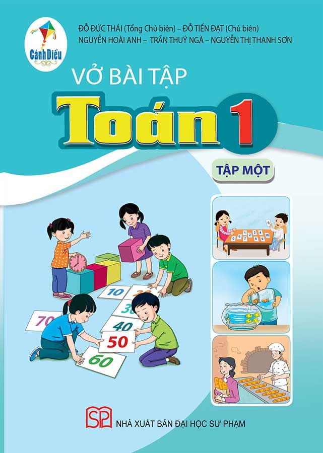 Sách Giáo Khoa Vở Bài Tập Toán Lớp 1 Tập 1 - Bộ Cánh Diều