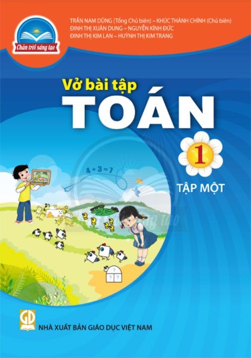 Vở Bài Tập Toán Lớp 1 Tập 1 - Bộ Chân Trời Sáng Tạo