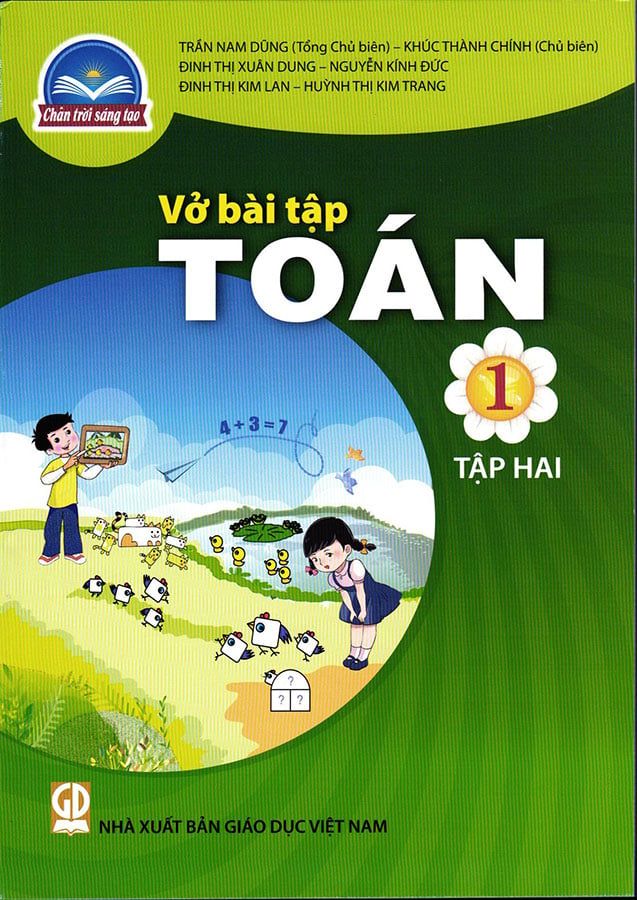 Vở Bài Tập Toán Lớp 1 Tập 2 - Bộ Chân Trời Sáng Tạo