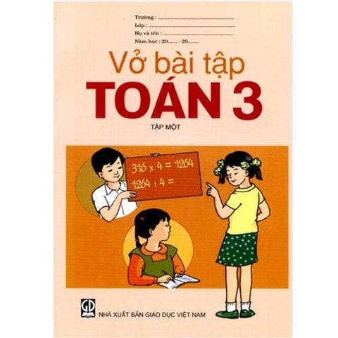Vở Bài Tập Toán 3/1 (Kèm Sách Mềm) (2021)