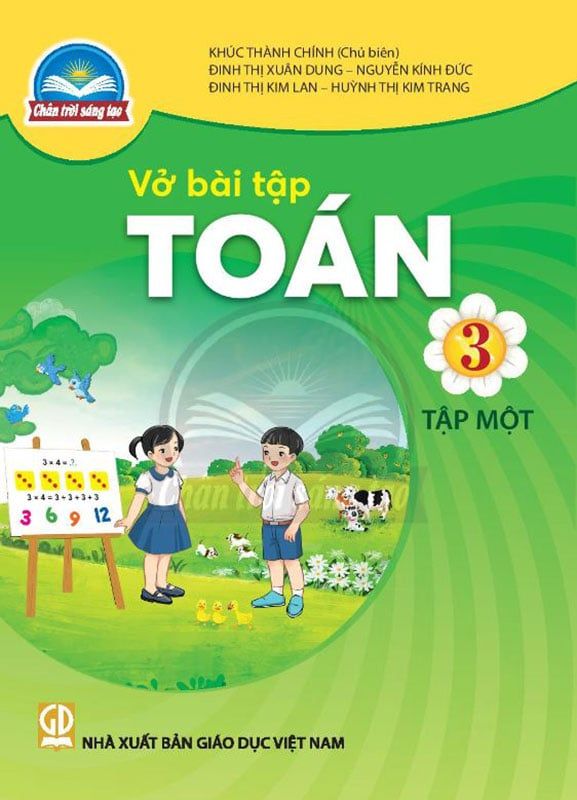 Vở Bài Tập Toán Lớp 3 Tập 1 - Bộ Chân Trời Sáng Tạo