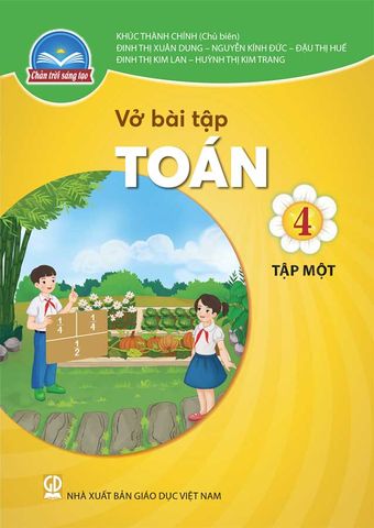 Vở Bài Tập Toán Lớp 4 Tập 1 - Bộ Chân Trời Sáng Tạo