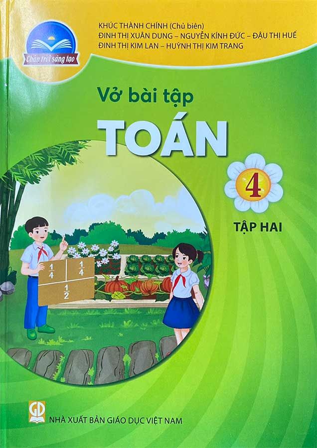 Vở Bài Tập Toán Lớp 4 Tập 2 - Bộ Chân Trời Sáng Tạo