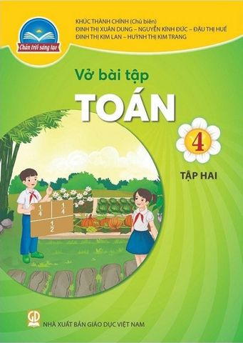 Vở Bài Tập Toán Lớp 4 Tập 2 - Bộ Chân Trời Sáng Tạo