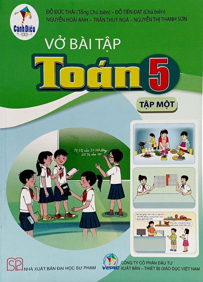 Vở Bài Tập Toán Lớp 5 Tập 1 - Bộ Cánh Diều