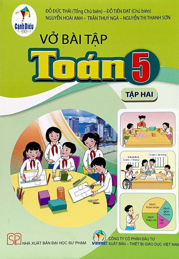 Vở Bài Tập Toán Lớp 5 Tập 2 - Bộ Cánh Diều