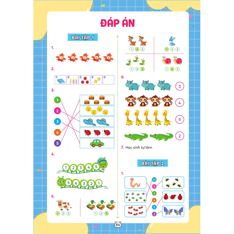 Vở Bài Tập Toán Tăng Cường 1 - Tập 1