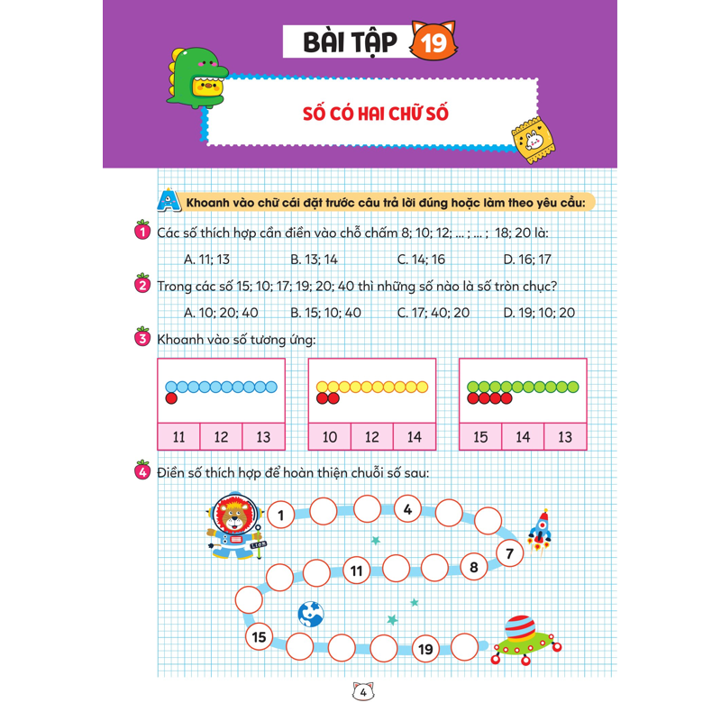 Vở Bài Tập Toán Tăng Cường 1 Tập 2