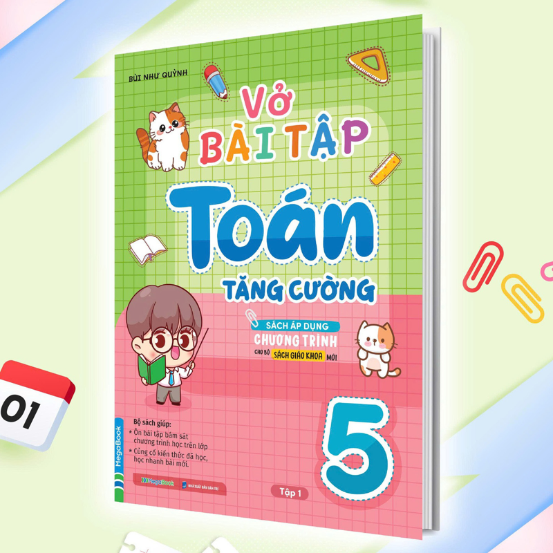 Vở Bài Tập Toán Tăng Cường 5 Tập 1