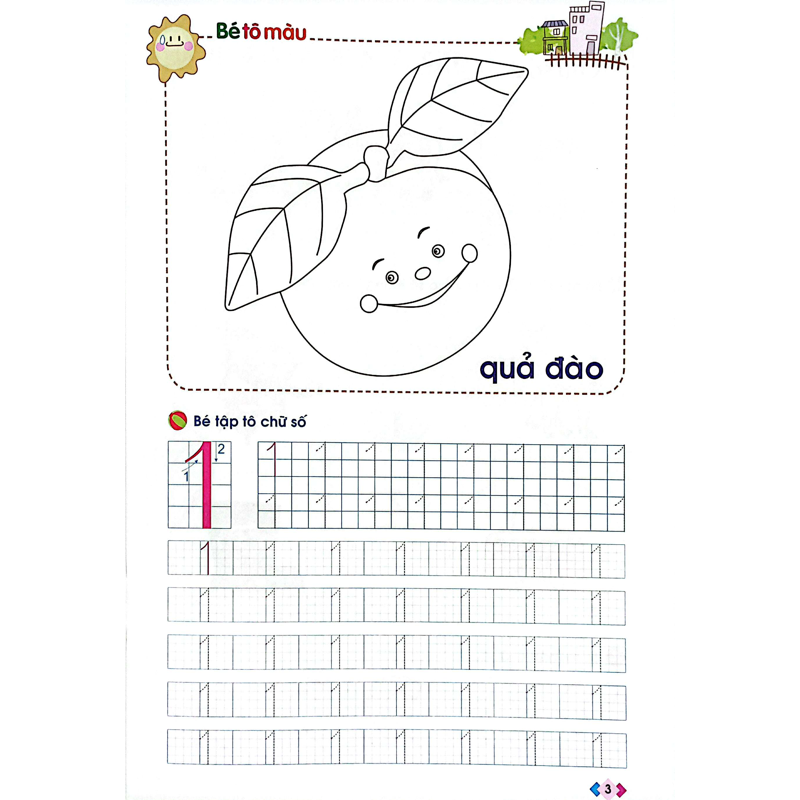 Vở Bé Làm Quen Với Chữ Số 5-6t