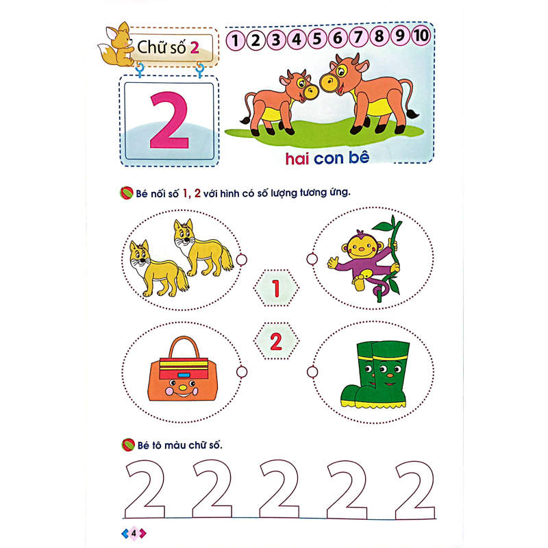 Vở Bé Làm Quen Với Chữ Số 5-6t