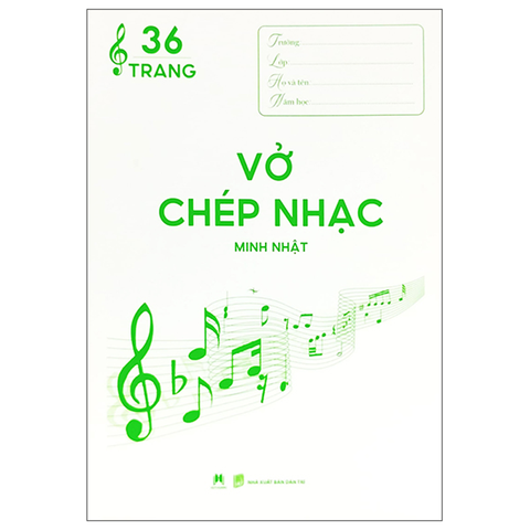 Vở Chép Nhạc (36 Trang)