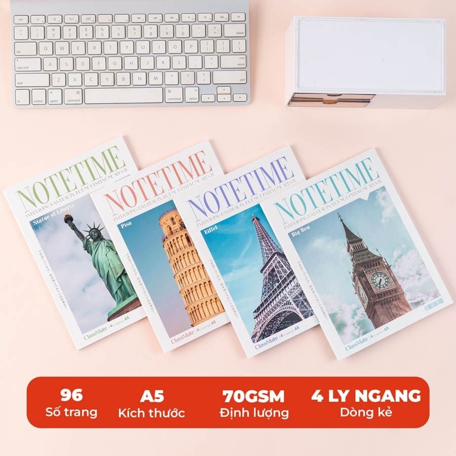Tập Học Sinh 96tr Classmate DL70gsm 4 Ly Ngang NA5-09-011