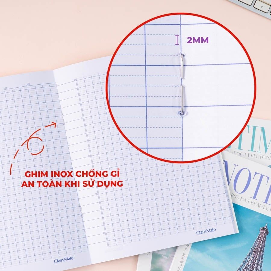 Tập Học Sinh 96tr Classmate DL70gsm 4 Ly Ngang NA5-09-011