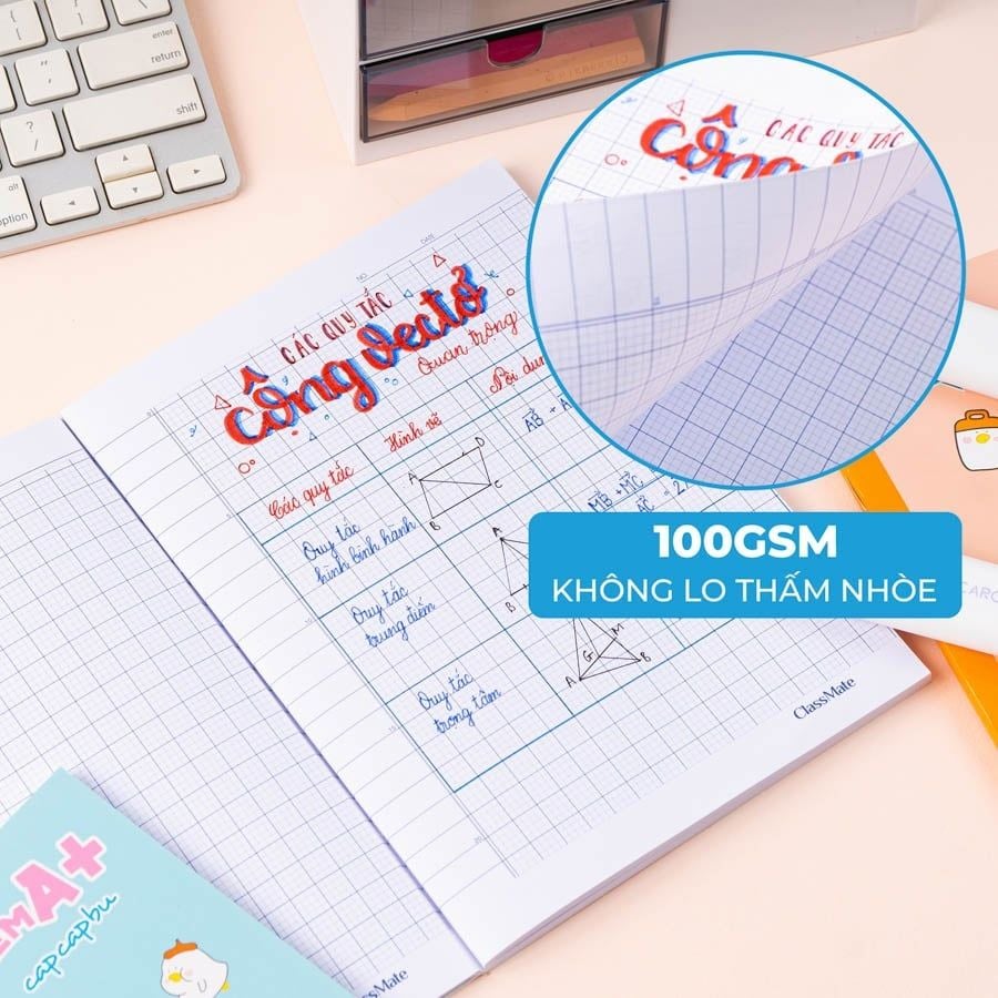 Tập Học Sinh 96tr Classmate DL100gsm 4oly NA5-09-003 (Giao mẫu ngẫu nhiên)