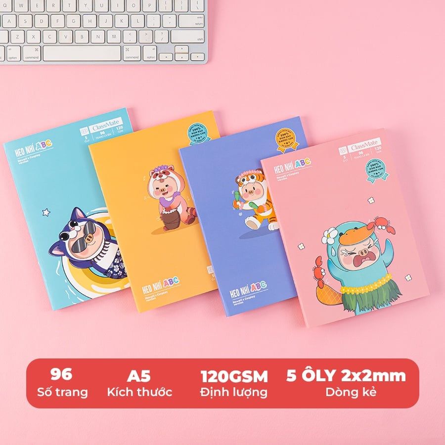 Tập Học Sinh 96tr Classmate DL120gsm 5oly NA5-09-002 (Giao mẫu ngẫu nhiên)
