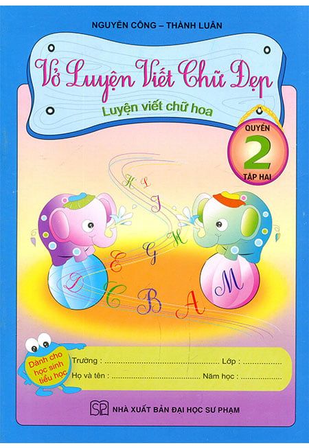 Vở Luyện Viết Chữ Đẹp (Quyển 2 - Tập 2)