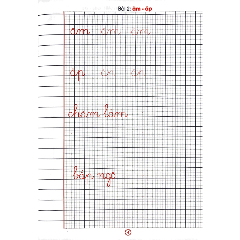 Vở Luyện Viết Lớp 1 - Quyển 2