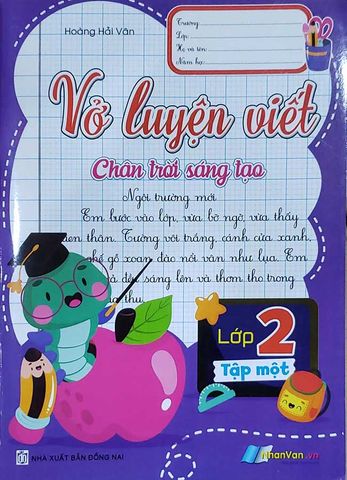 Vở Luyện Viết Lớp 2 - Tập 1 (Chân trời sáng tạo)