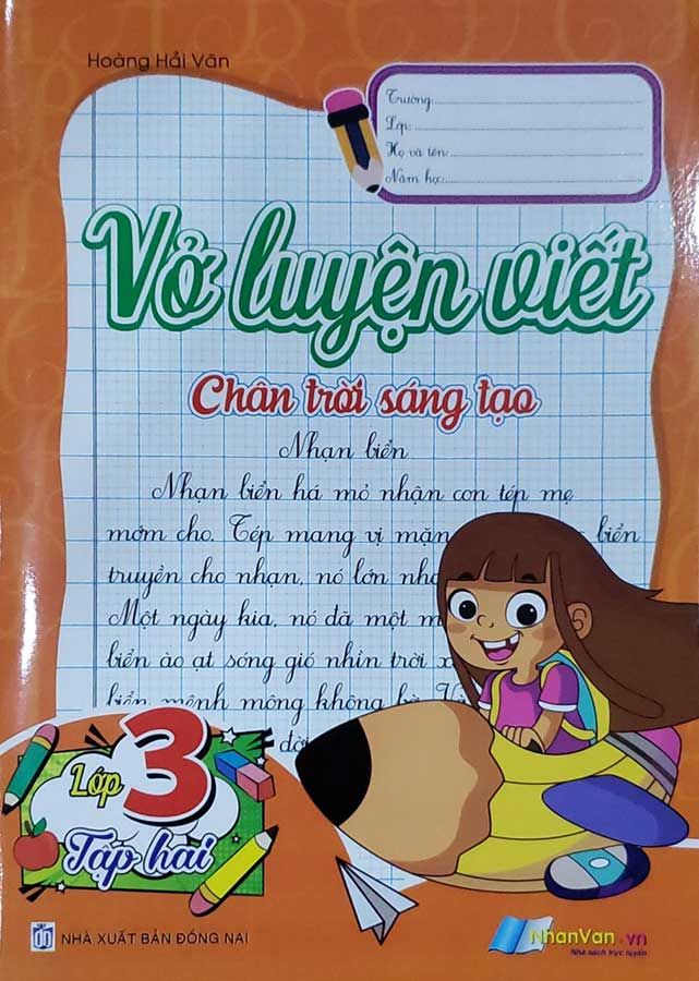 Vở Luyện Viết Lớp 3 - Tập 2 (Chân trời sáng tạo)