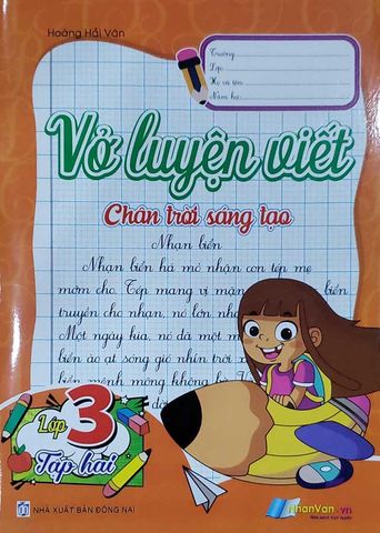 Vở Luyện Viết Lớp 3 - Tập 2 (Chân trời sáng tạo)