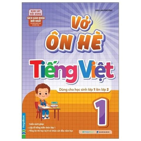 Vở Ôn Hè Tiếng Việt 1 - Dùng Cho Học Sinh Lớp 1 Lên Lớp 2