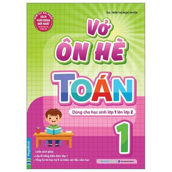 Vở Ôn Hè Toán 1 - Dùng Cho Học Sinh Lớp 1 Lên Lớp 2