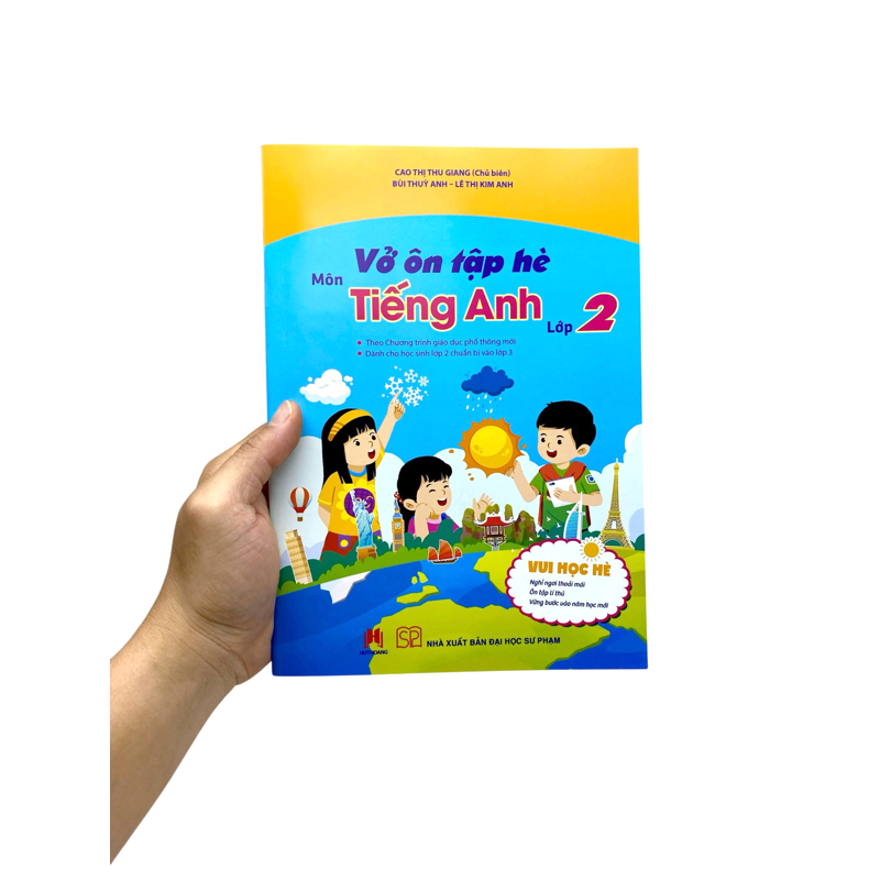 Vở Ôn Tập Hè Môn Tiếng Anh Lớp 2